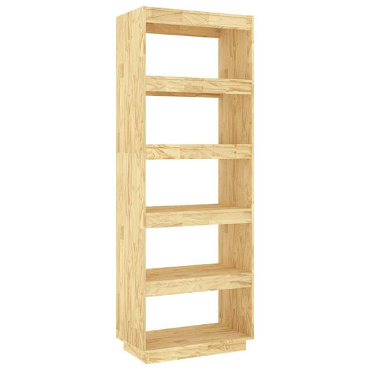 Book Cabinet/Room Divider 60x35x167 cm Solid Wood Pine
