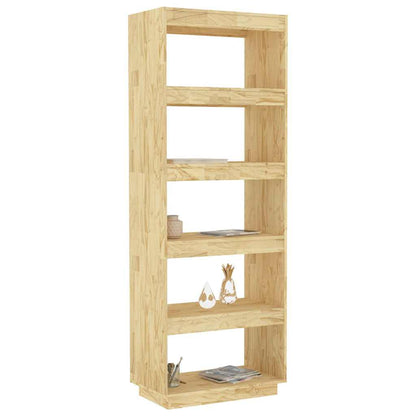 Book Cabinet/Room Divider 60x35x167 cm Solid Wood Pine