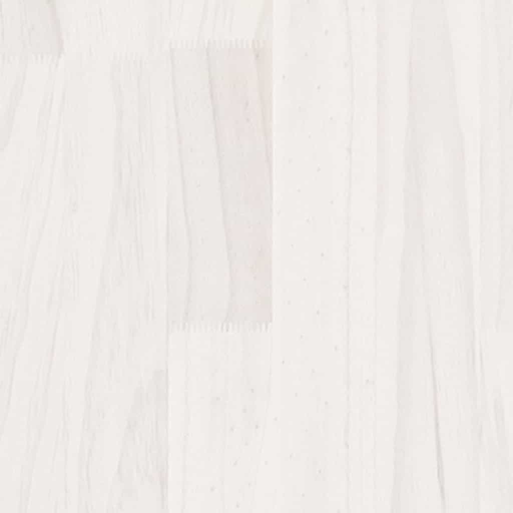Book Cabinet/Room Divider White 80x35x103 cm Solid Wood Pine
