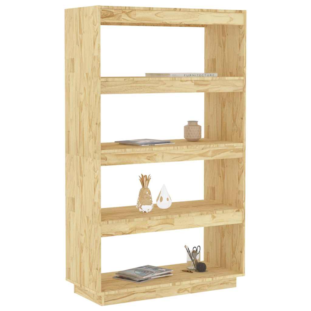 Book Cabinet/Room Divider 80x35x135 cm Solid Wood Pine