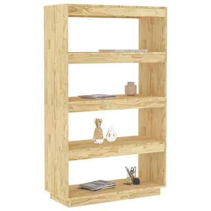 Book Cabinet/Room Divider 80x35x135 cm Solid Wood Pine
