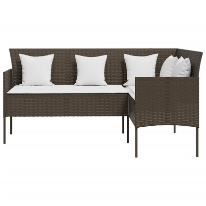 Couch Sofa Set | Brown, Cream White