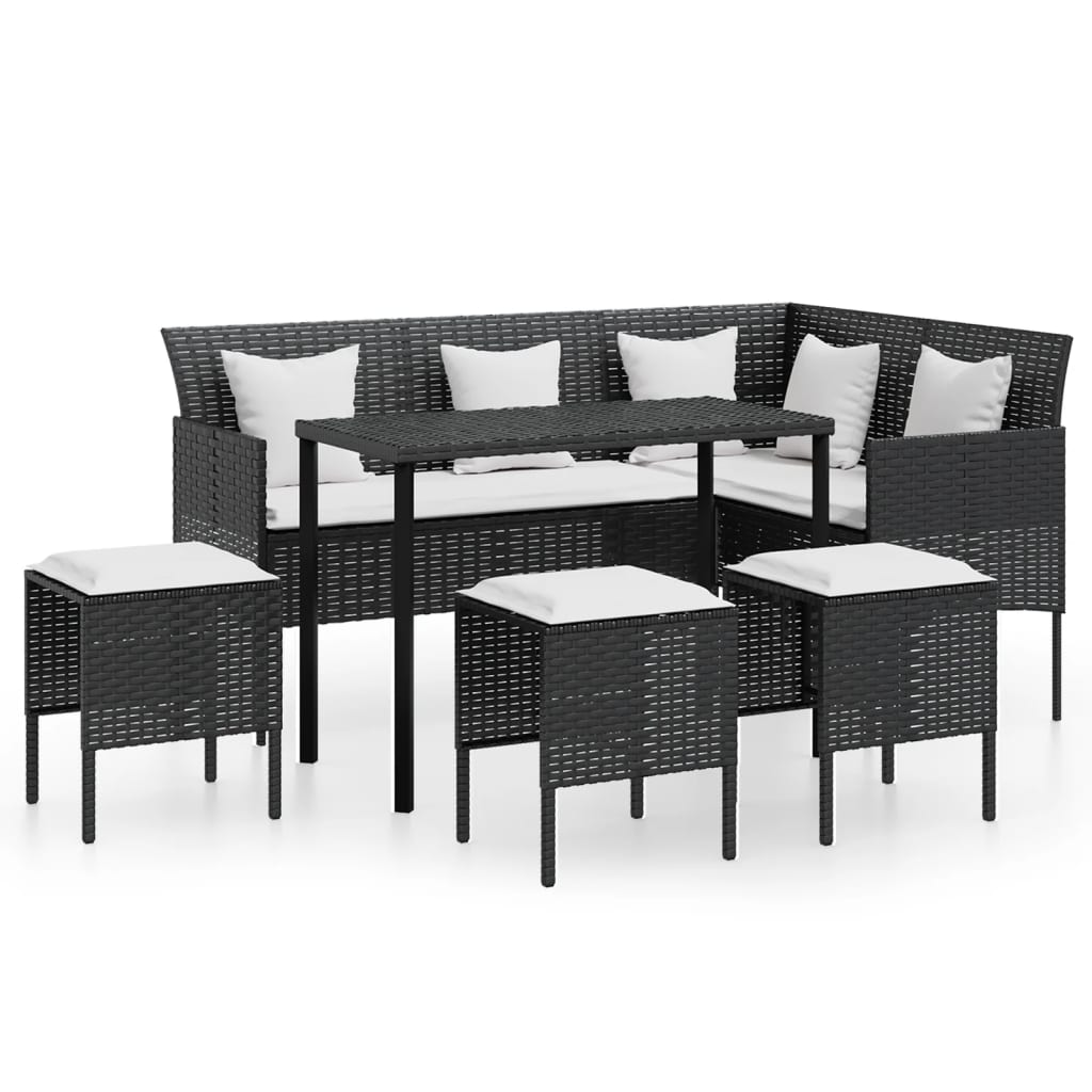 Couch Sofa Set | Black, Cream White