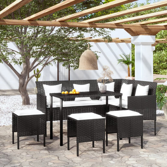 Couch Sofa Set | Black, Cream White