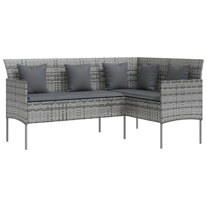 Couch Sofa Set | Grey | PE Rattan | Large | Modular | Couch Sofa Set