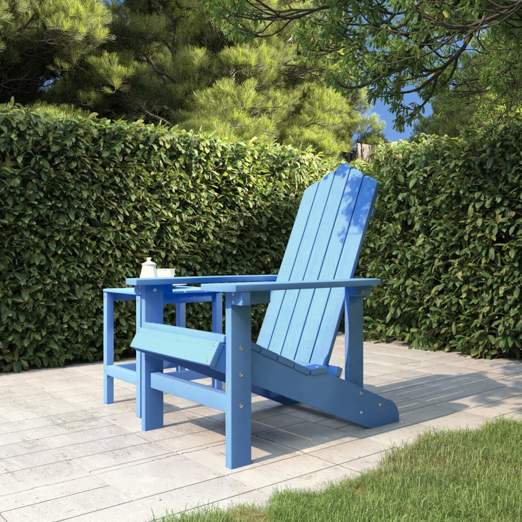 Garden Chair | Aqua blue | High Density Polyethylene | Standard | Durable
