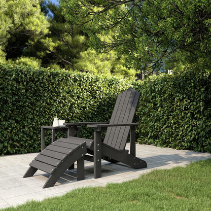 Garden Chair | Anthracite | HDPE | Standard Size | Detachable
