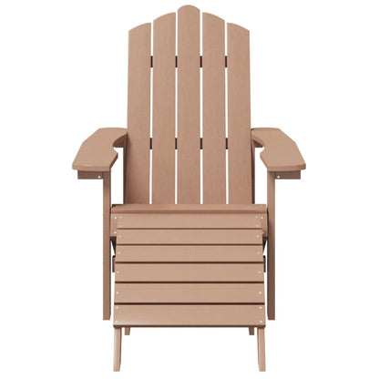 Garden Chair | Brown | HDPE (High Density Polyethylene) | Standard