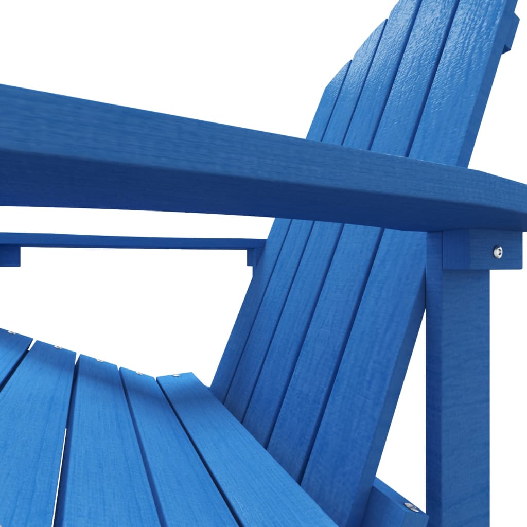Garden Chair | Aqua Blue | HDPE | Standard | Detachable