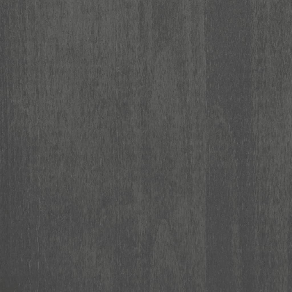 Top for Highboard HAMAR Dark Grey 90x30x100cm Solid Wood Pine
