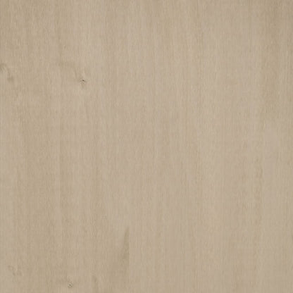Wardrobe HAMAR Honey Brown 89x50x180 cm Solid Wood Pine