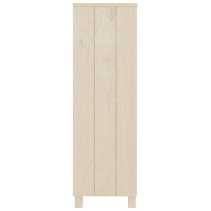 Book Cabinet HAMAR Honey Brown 85x35x112 cm Solid Wood Pine