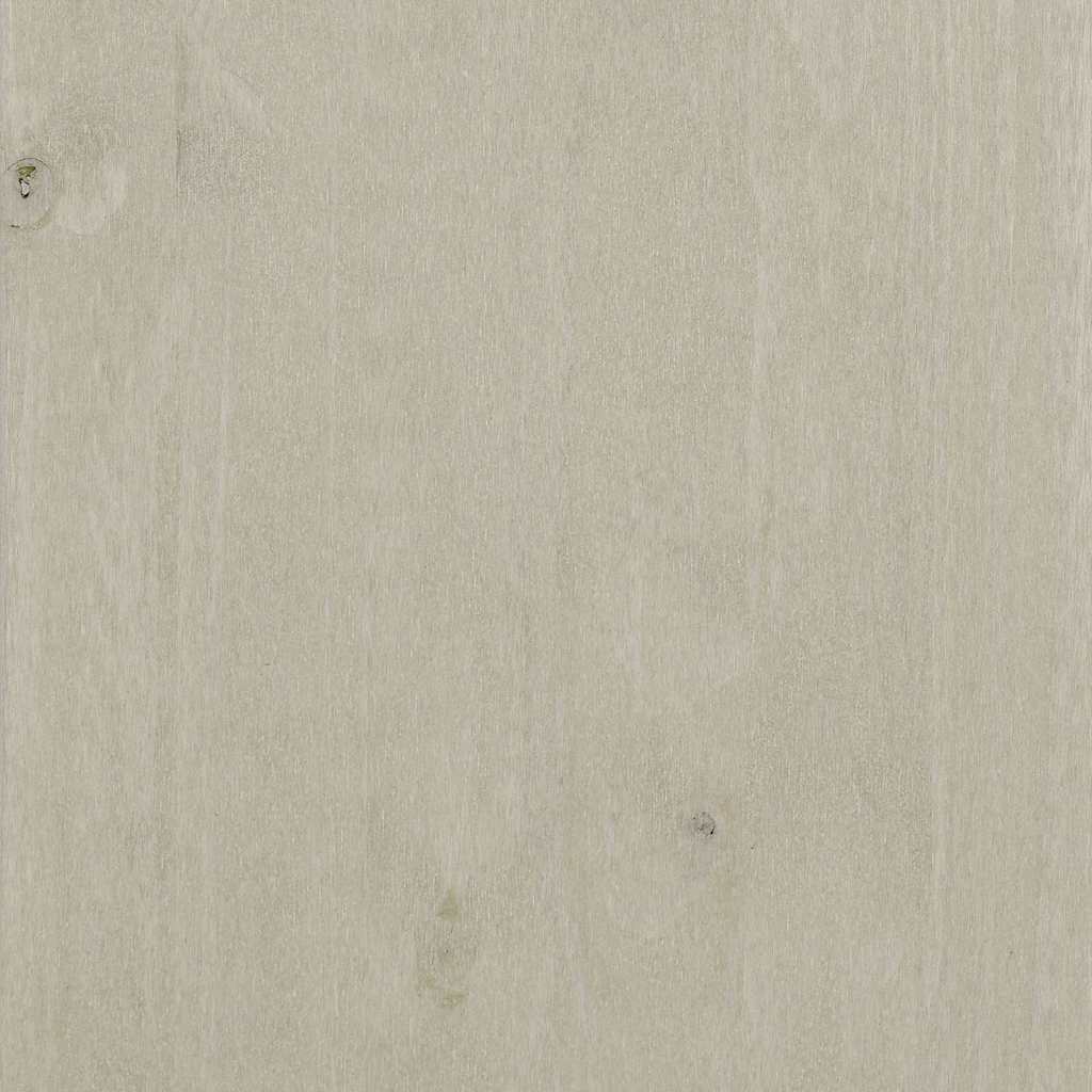 Sideboard "HAMAR" White 85x35x80 cm Solid Wood Pine