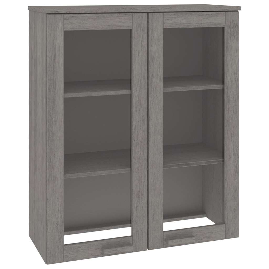 Top for Highboard"HAMAR" Light Grey 85x35x100cm Solid Wood Pine