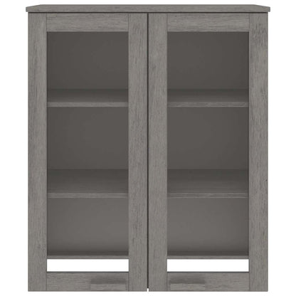 Top for Highboard HAMAR Light Grey 85x35x100cm Solid Wood Pine