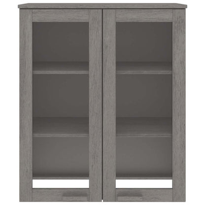 Top for Highboard"HAMAR" Light Grey 85x35x100cm Solid Wood Pine