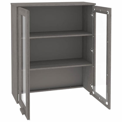Top for Highboard"HAMAR" Light Grey 85x35x100cm Solid Wood Pine