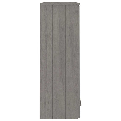 Top for Highboard"HAMAR" Light Grey 85x35x100cm Solid Wood Pine