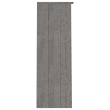 Top for Highboard HAMAR Light Grey 85x35x100cm Solid Wood Pine