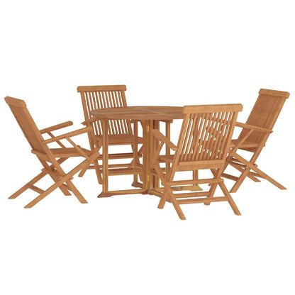 Outdoor Dining Set | Natural teak | Smooth-sanded teak hardwood