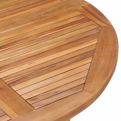 Outdoor Dining Set | Natural teak | Smooth-sanded teak hardwood