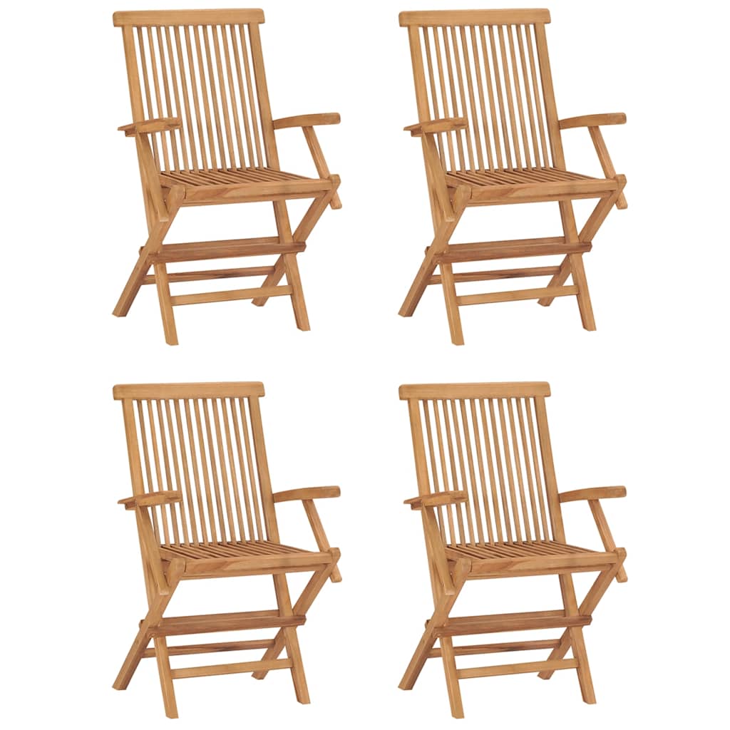 Outdoor Dining Set | Natural teak | Smooth-sanded teak hardwood