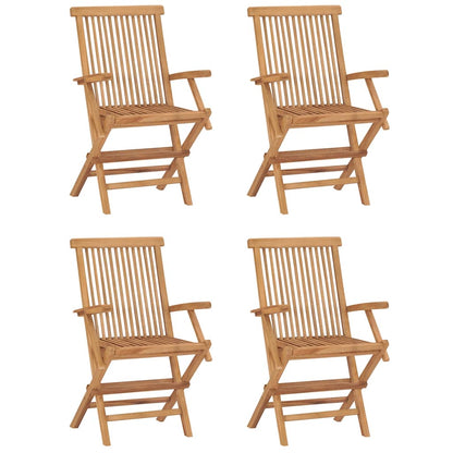 Outdoor Dining Set | Natural teak | Smooth-sanded teak hardwood