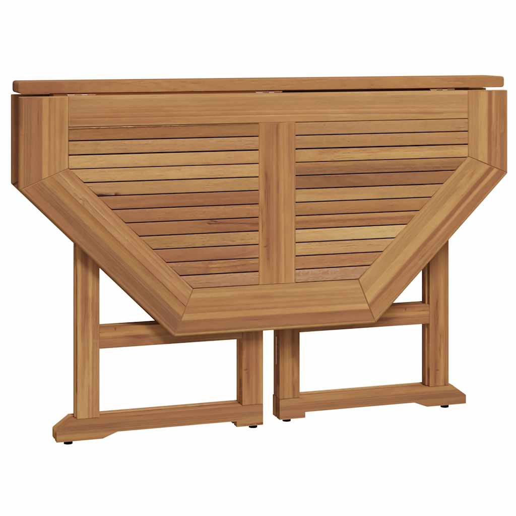 Outdoor Dining Set | Teak Brown | Solid teak wood | Compact | Foldable