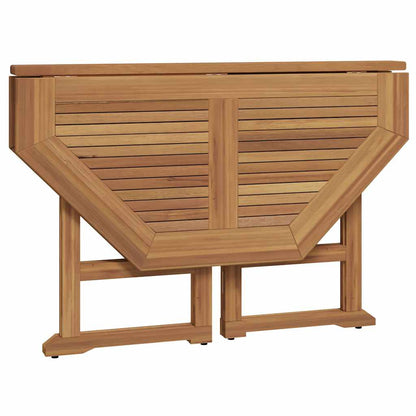 Outdoor Dining Set | Teak Brown | Solid teak wood | Compact | Foldable