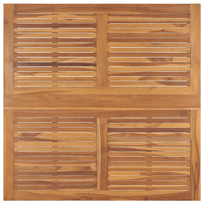 Outdoor Dining Set | Natural Teak | Solid Teak wood | Medium | Foldable