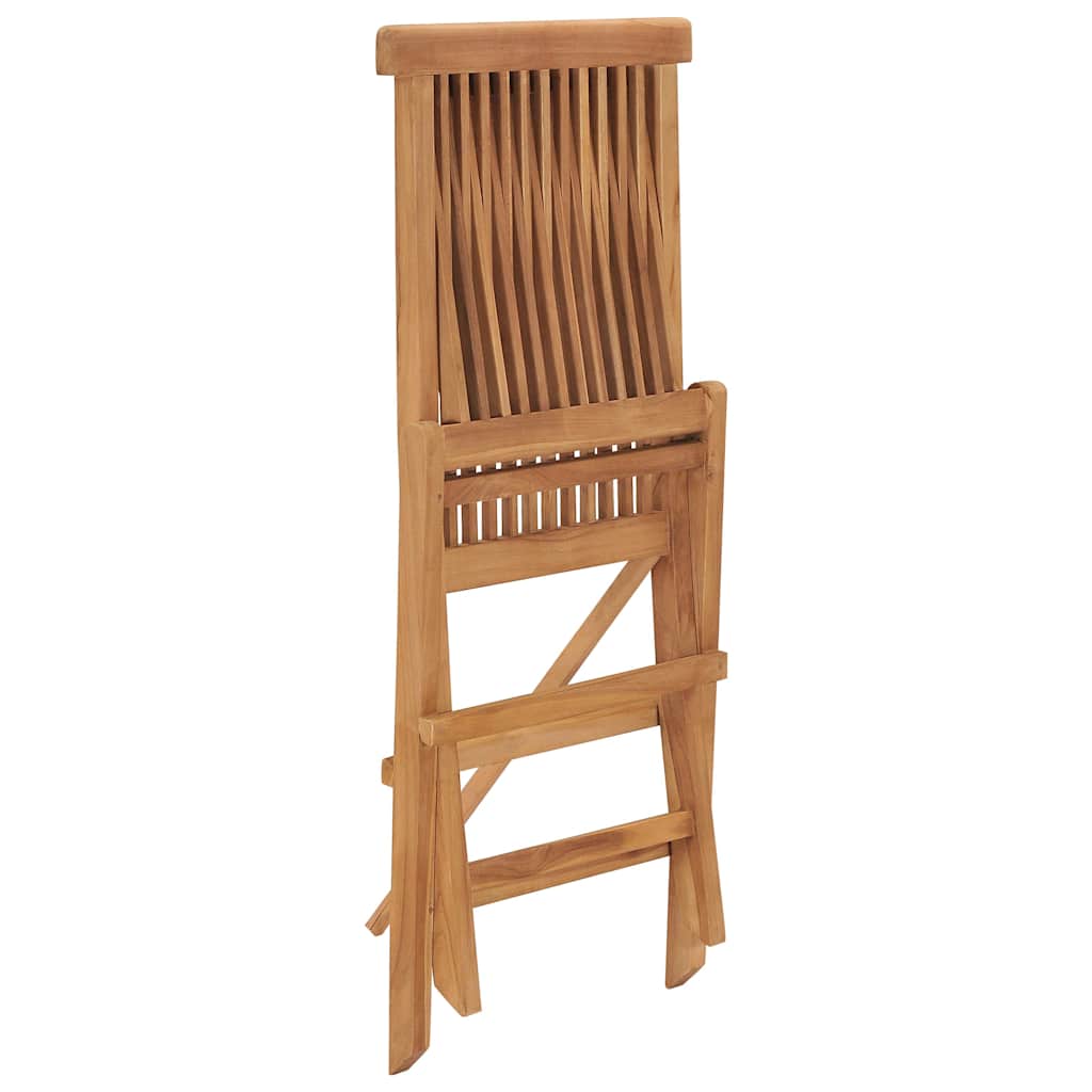 Outdoor Dining Set | Natural Teak | Solid Teak wood | Medium | Foldable