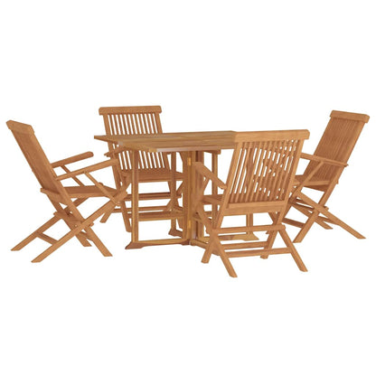 Outdoor Dining Set | Teak | Solid teak wood | Medium | Foldable