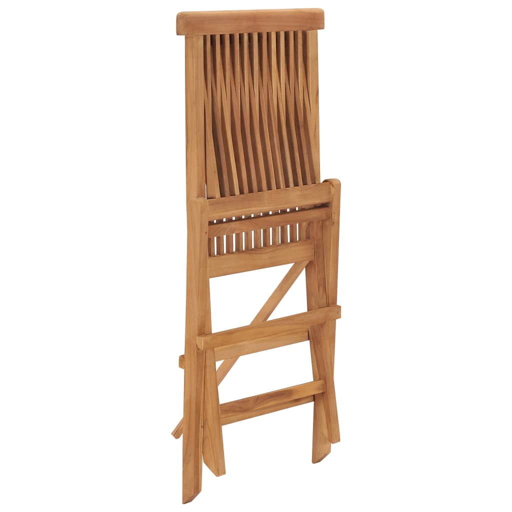Garden Chair | Set of 6 | Teak | Solid Teak Wood | Standard | Foldable