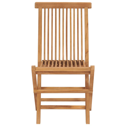 Garden Chair | Set of 8 | Teak | Solid Teak Wood | Standard | Foldable