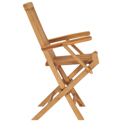 Garden Chair | Set of 4 | Teak | Teak wood | Standard | Foldable