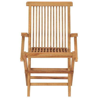 Garden Chair | Set of 4 | Teak | Teak wood | Standard | Foldable
