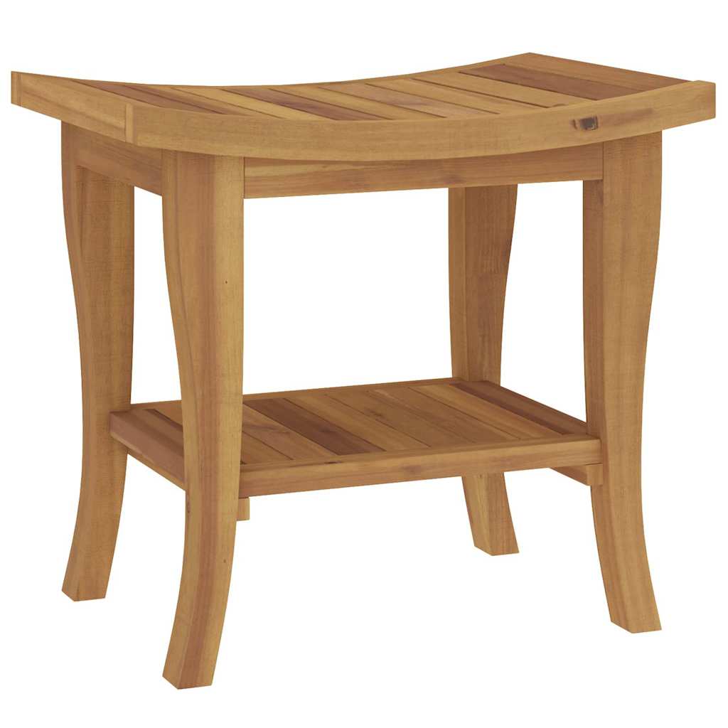 Bathroom Side Table 50x35x45 cm Solid Wood Teak
