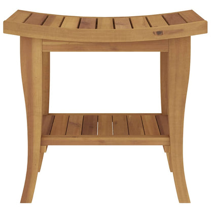 Bathroom Side Table 50x35x45 cm Solid Wood Teak