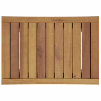 Bathroom Side Table 50x35x45 cm Solid Wood Teak