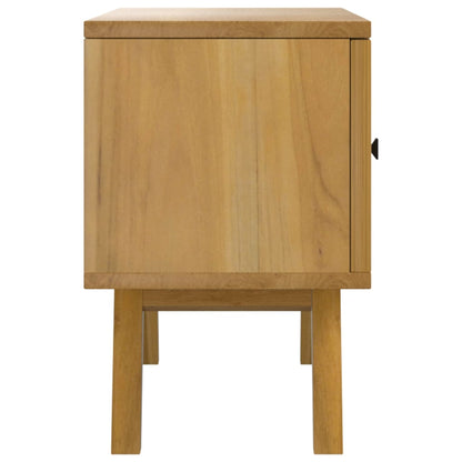 TV Cabinet 110x30x50 cm Solid Wood Teak