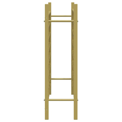340909 vidaXL Wine Rack for 48 Bottles Gold Metal