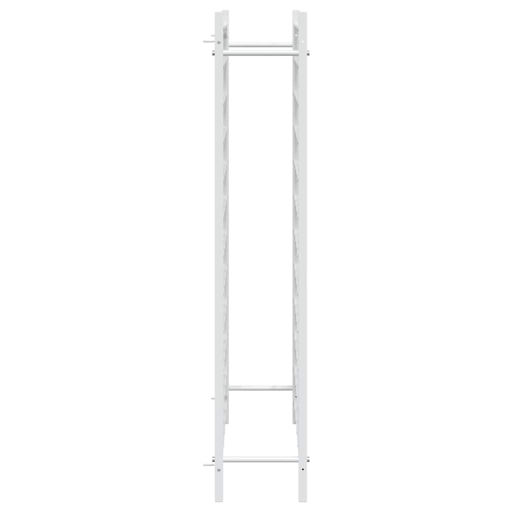 340912 vidaXL Wine Rack for 72 Bottles White Metal
