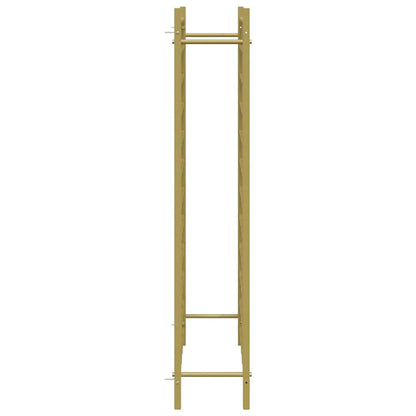 340913 vidaXL Wine Rack for 72 Bottles Gold Metal