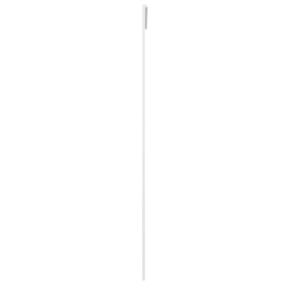 151681 vidaXL Sliding Door Frosted ESG Glass and Aluminium 76x205 cm White