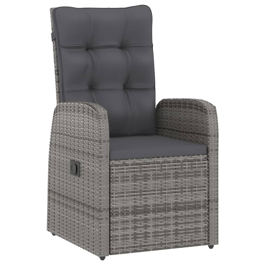 Garden Dining Set | Grey | PE rattan | Large | Garden Dining Set