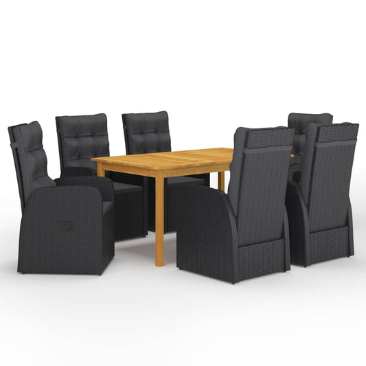 Garden Dining Set | Black