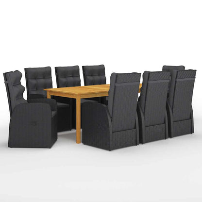 Garden Dining Set | Black