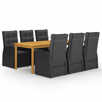 Garden Dining Set | Black
