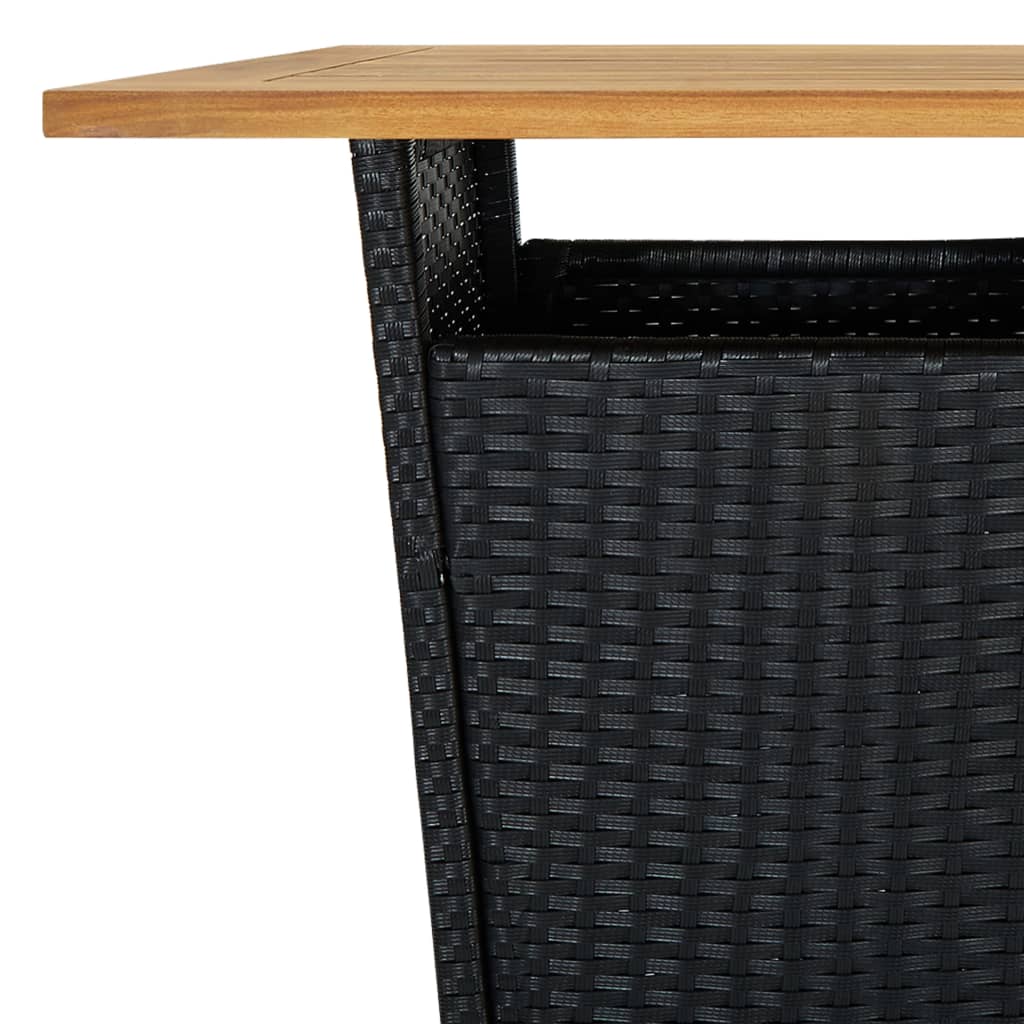 Garden Bar Set | Black, Cream white
