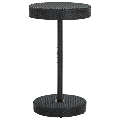 Garden Bar Set | Black | PE Rattan, Powder-Coated Steel | Standard
